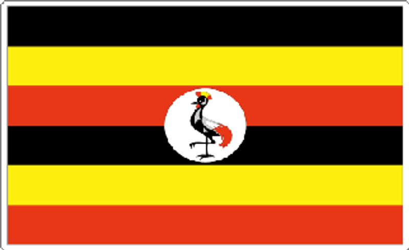 Uganda Flag Sticker