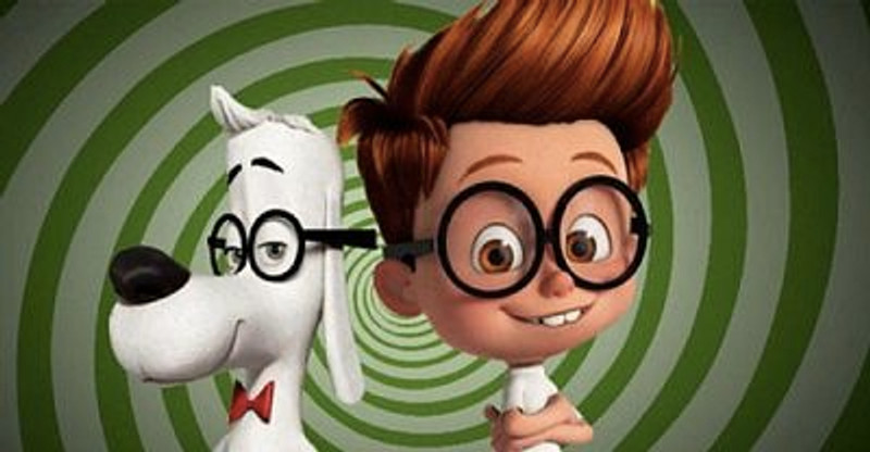 Peabody and Sherman Banner Sticker