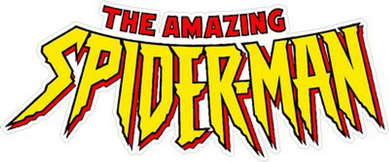 Spiderman Logo Sticker 1 NEW