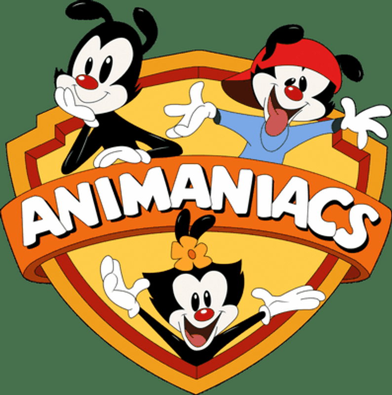 Animaniacs Yakko Wakko and Dot WB Sticker 2
