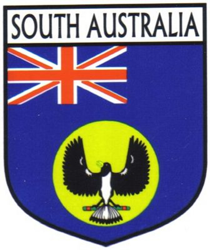 South Australia Flag Crest Decal Sticker