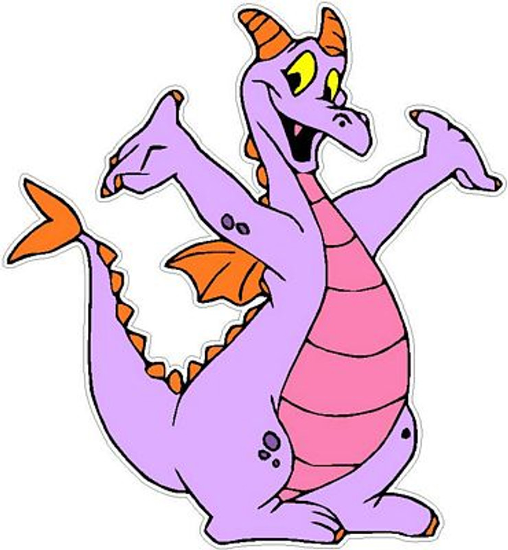 Figment CARTOON Dragon sticker