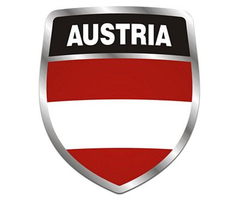 Austria Crest Sticker NEW