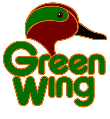 DU greenwing sticker