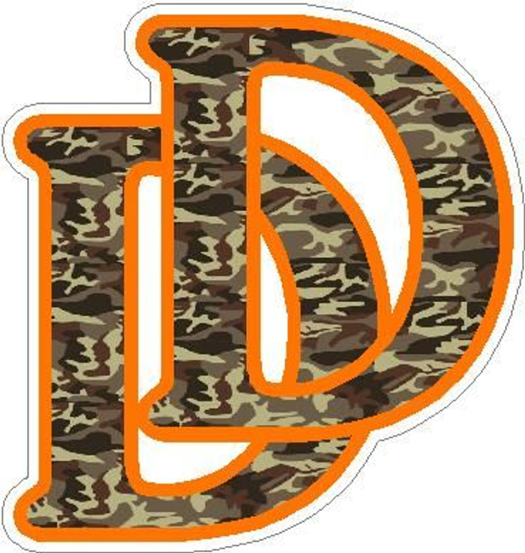 Duck Dynasty DD Color Logo Sticker