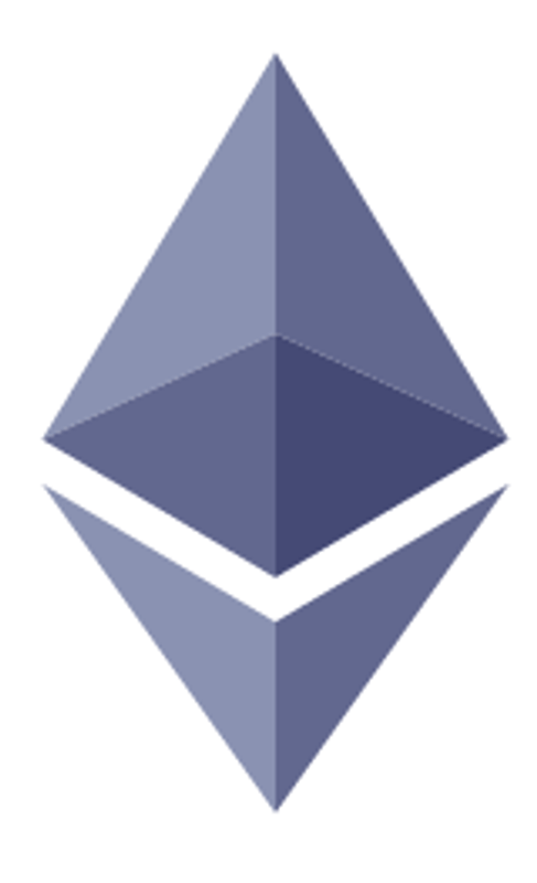 Ethereum logo sticker