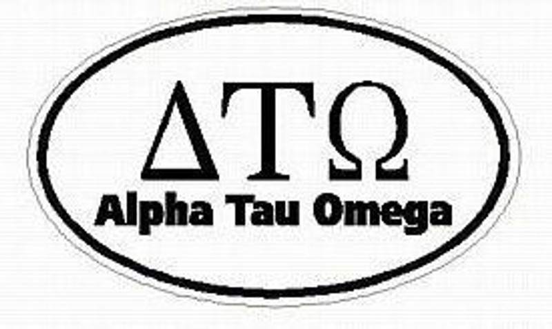 Alpha Tau Omega F01 OVAL W