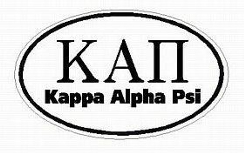 Kappa Alpha Psi F06 OVAL W