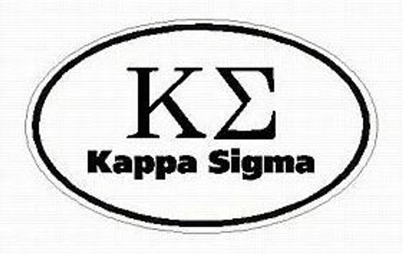 Kappa Sigma F08 OVAL W