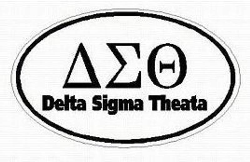 Delta Sigma Theata S09 OVAL W