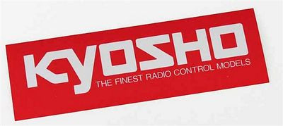 KYOSHO RC BUMPER STICKER
