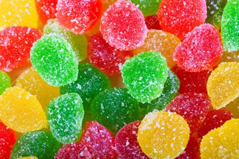 DOTS Colorful sweets of sugar candies STICKER