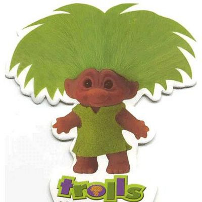 Green Troll Decal 10s