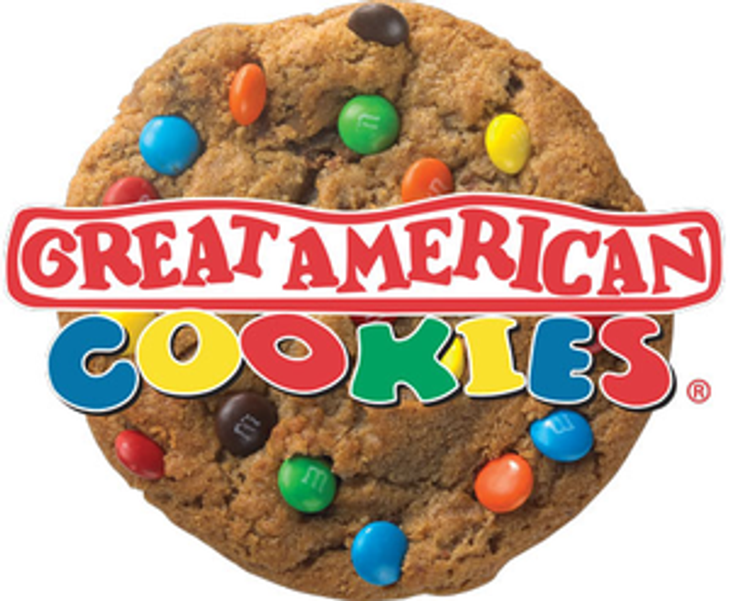 GREAT AMERICAN COOKIE LOGO STICKER