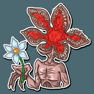 stranger things netflix stricker 23