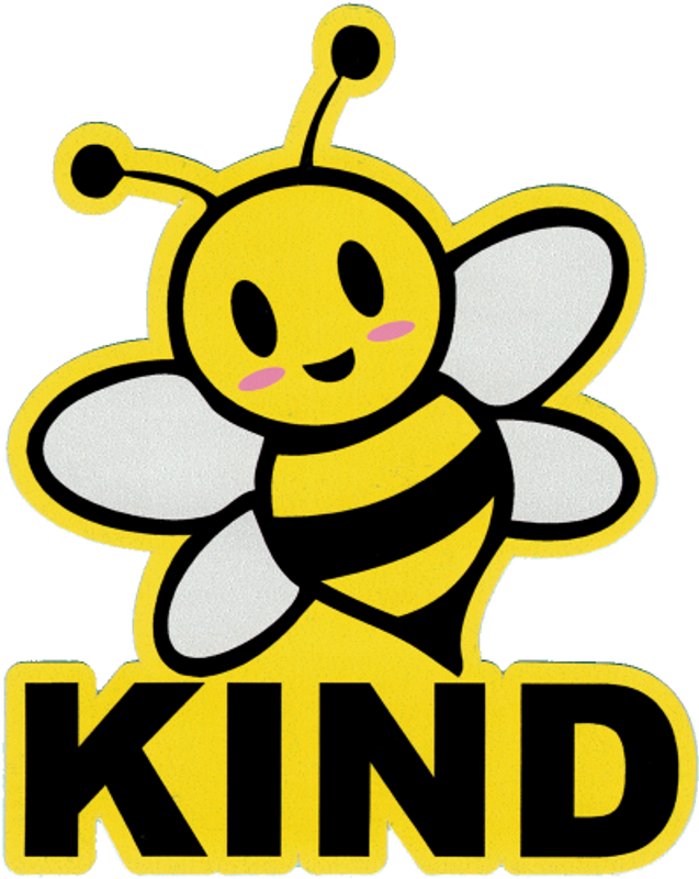B KIND BEE STICKER