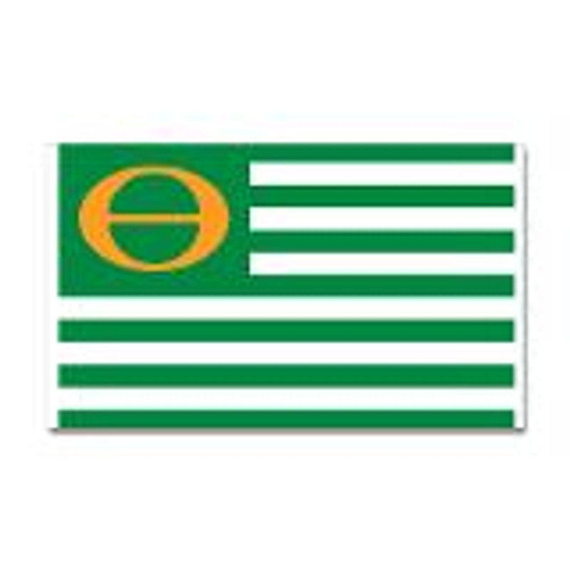 Eco Fag Sticker Rectangular