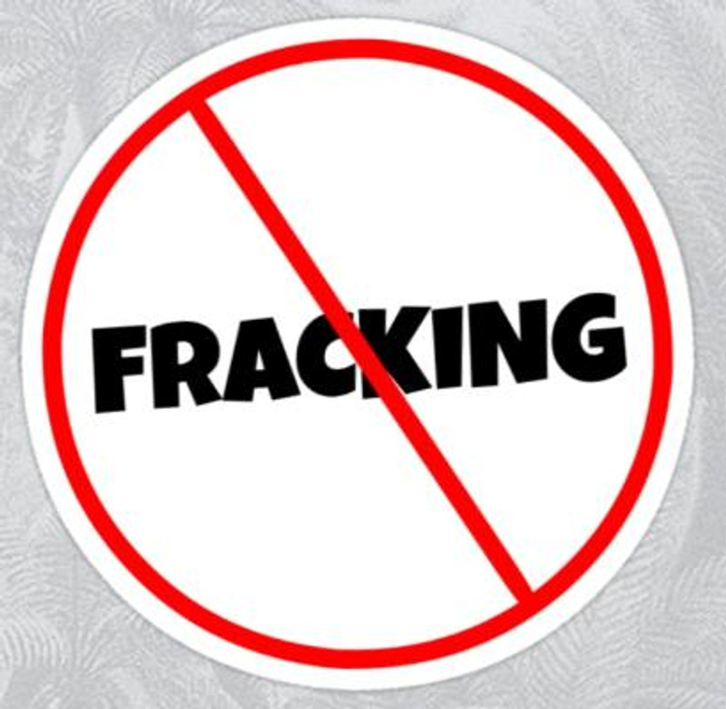 No Fracking STICKER