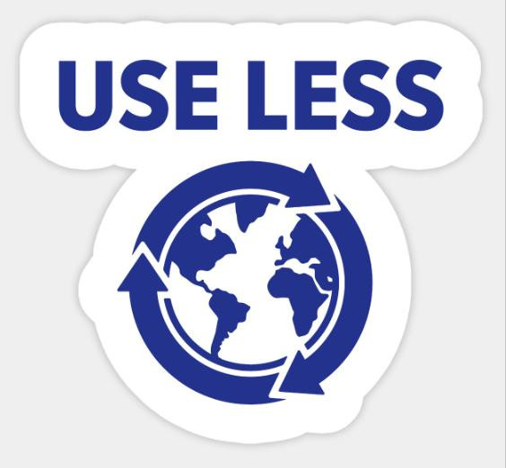 USE LESS STICKER