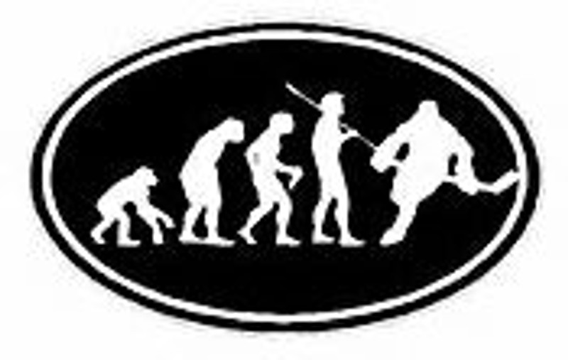 Evolution Sport Stickers HOCKEY 2 - OVAL B
