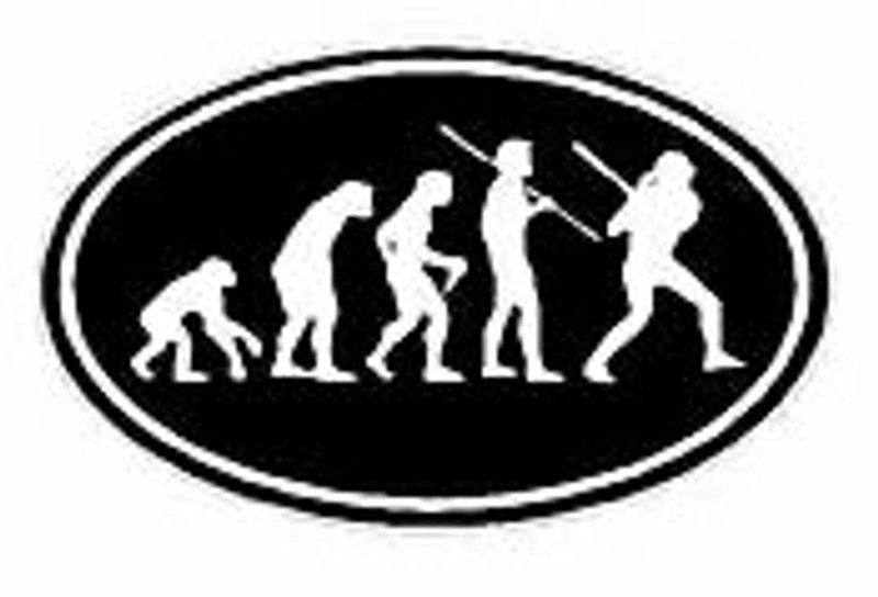Evolution Sport Stickers SOFTBALL - OVAL B