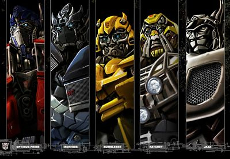 Autobot Portraits Rectangular Digital Decal