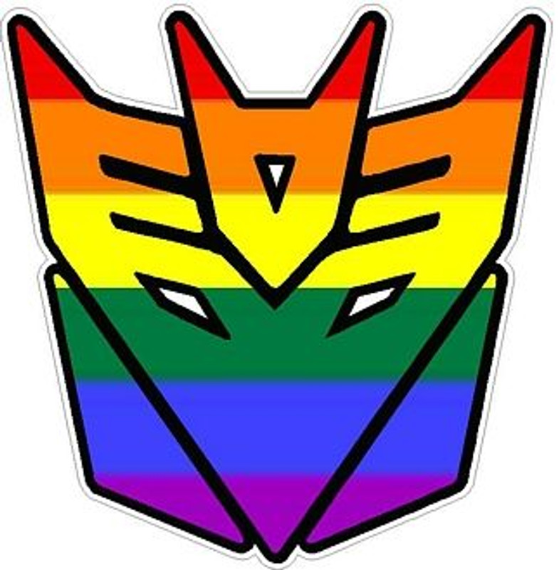 Camo PRIDE FLAG Decepticon