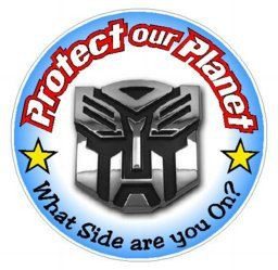 What Side Are You On Transformer Decal Sticker