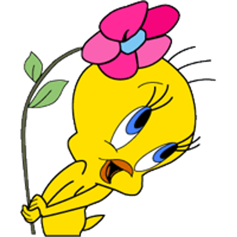 Tweety Bird Flower