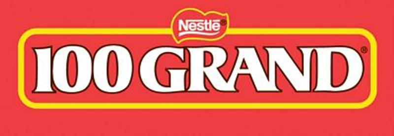 NESTLE 100 GRAND LOGO STICKER 2