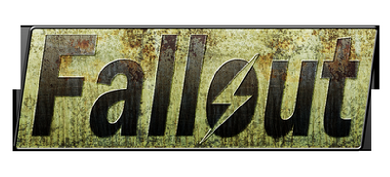 Fallout Logo Gamer Sticker