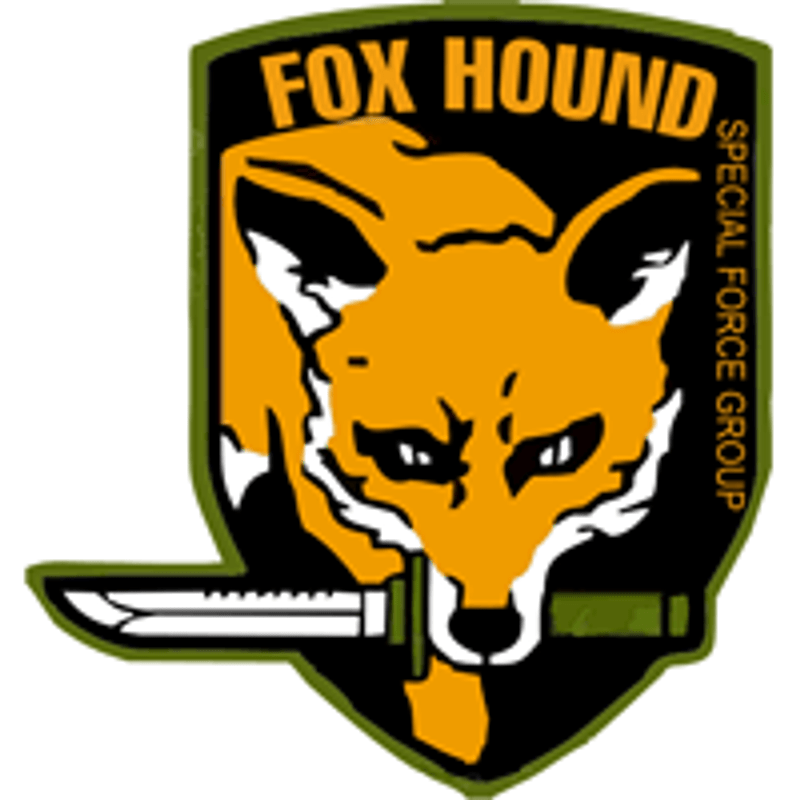 Metal Gear Solid Foxhound Logo