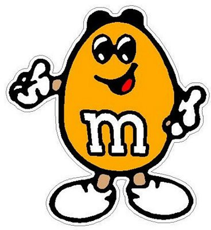 M&M PEANUT YELLOW 861