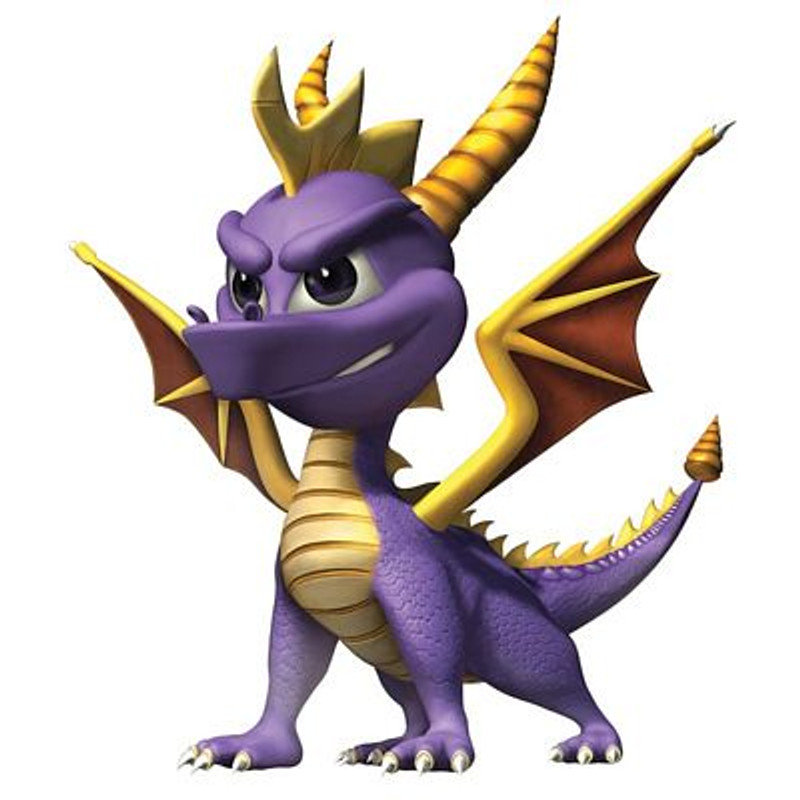 Spyro the Dragon from Spyros game 2