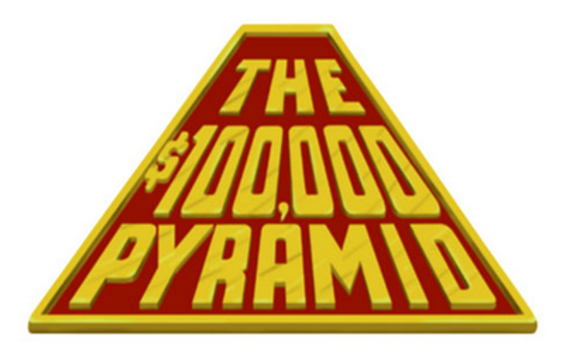 The 100000 Pyramid Logo