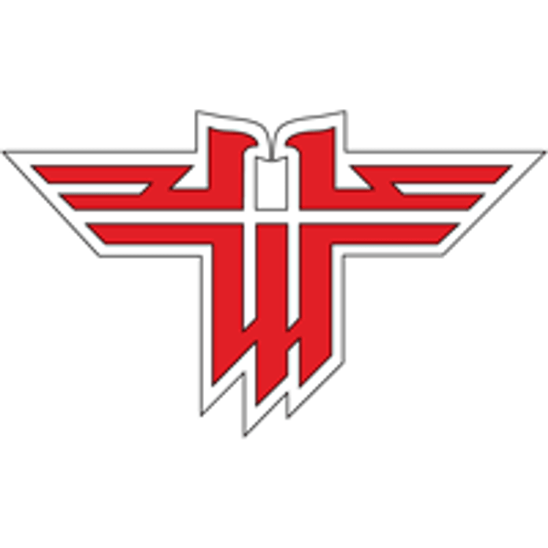 Wolfenstein Logo game sticker