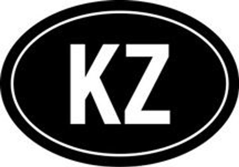 Kazakhstan Euro Sticker