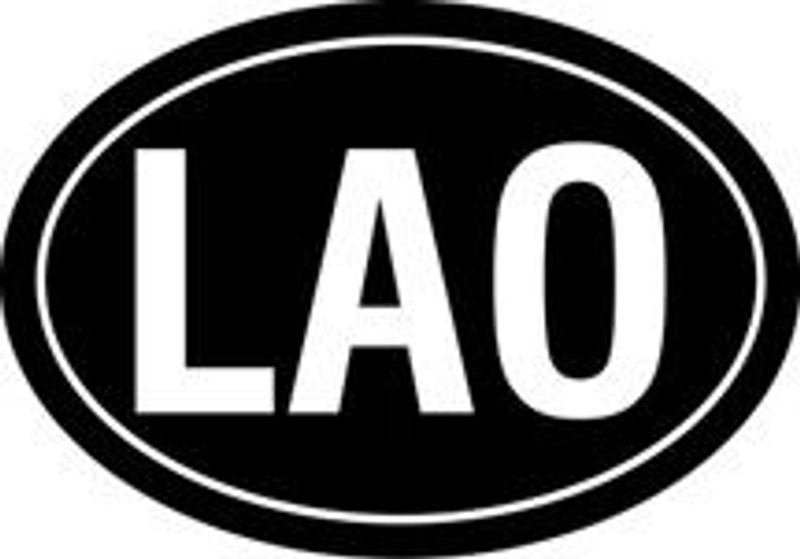 Laos Euro Sticker