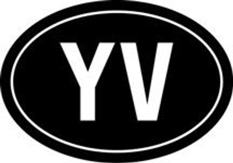 Venezuela Oval Euro Sticker