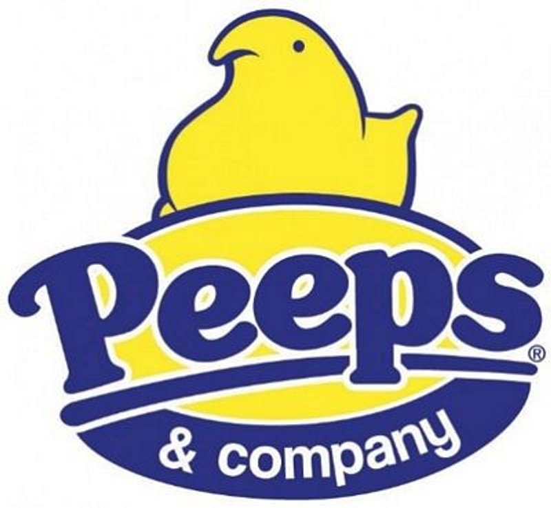 Peeps and company logo sticker 2