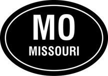 MO Oval Decal