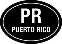 PR Oval Decal