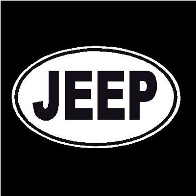 JEEP Oval Decal