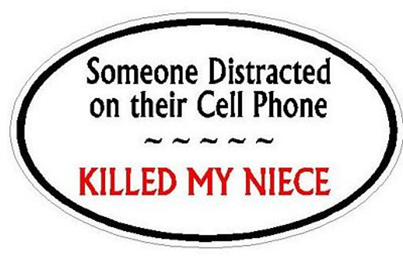 DISTRACTED DRIVER OVAL - Niece - Q