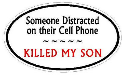 DISTRACTED DRIVER OVAL - Son - D