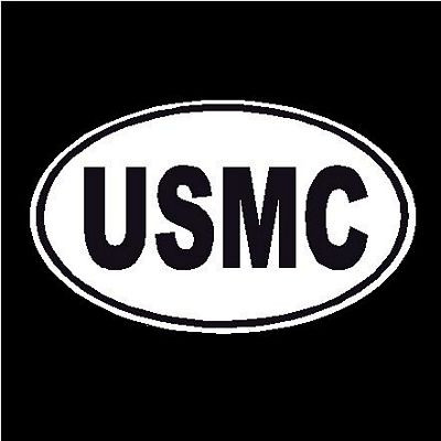 USMC Oval Decal