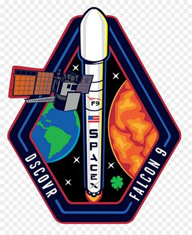 spacex climate observatory falcon 9 spacex cas falcon 9 sticker