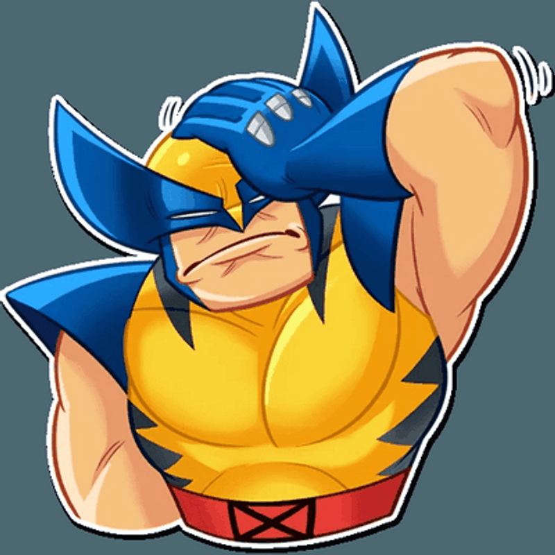 x-men wolverine sticker 14