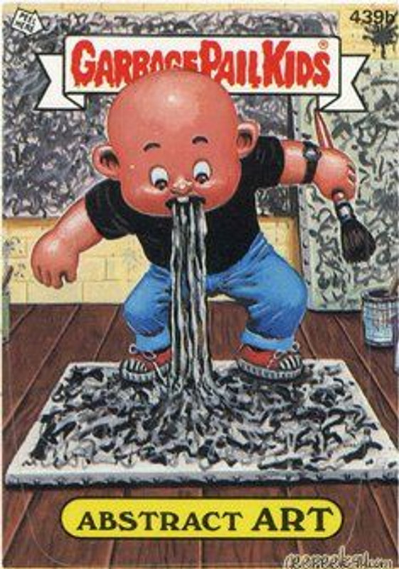 Abstract ART Funny Sticker Name Decal