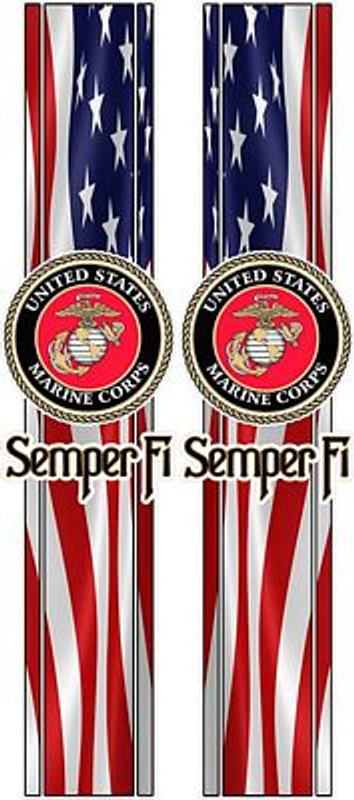 USA FLAG marines COMBO KIT
